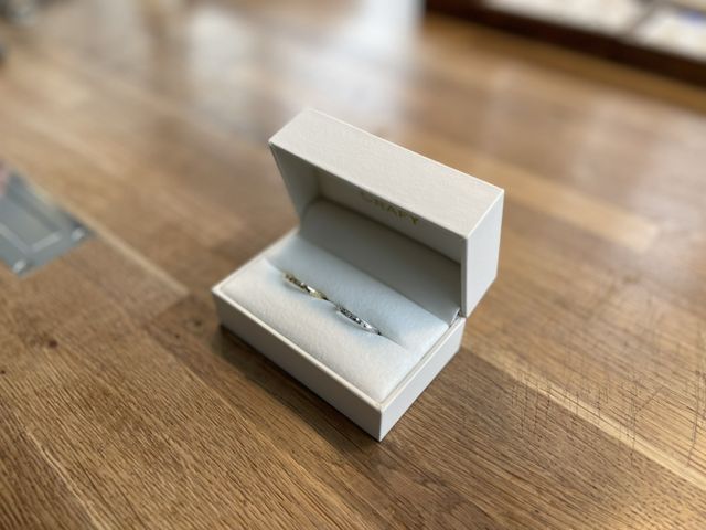 受け取ったときの感動の瞬間！