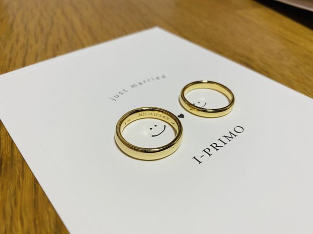 ゴールドリング
最高に気に入ってます！