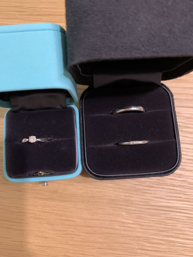 主人はダイヤなし、私はダイヤ3つついているもの