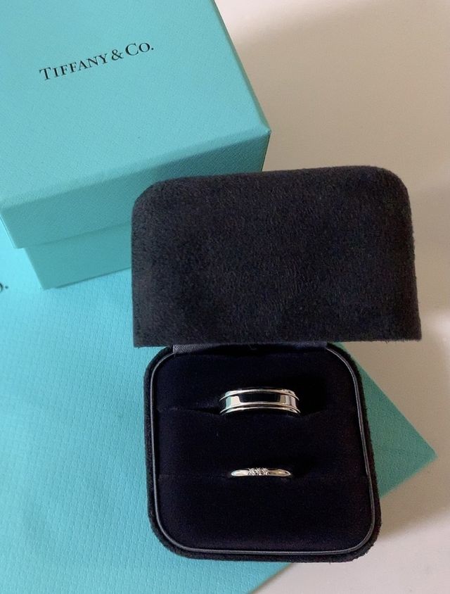 憧れのティファニーで結婚指輪を決めました。