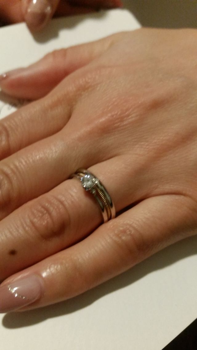 結婚指輪と婚約指輪