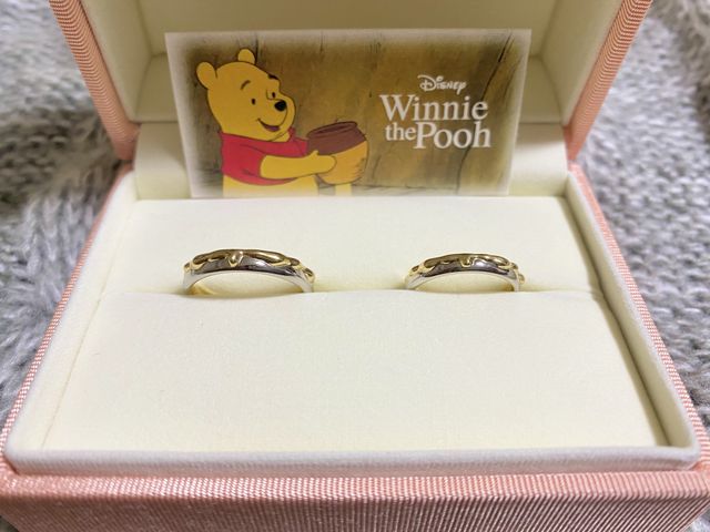 大好きなキャラクターの指輪でテンションあがります