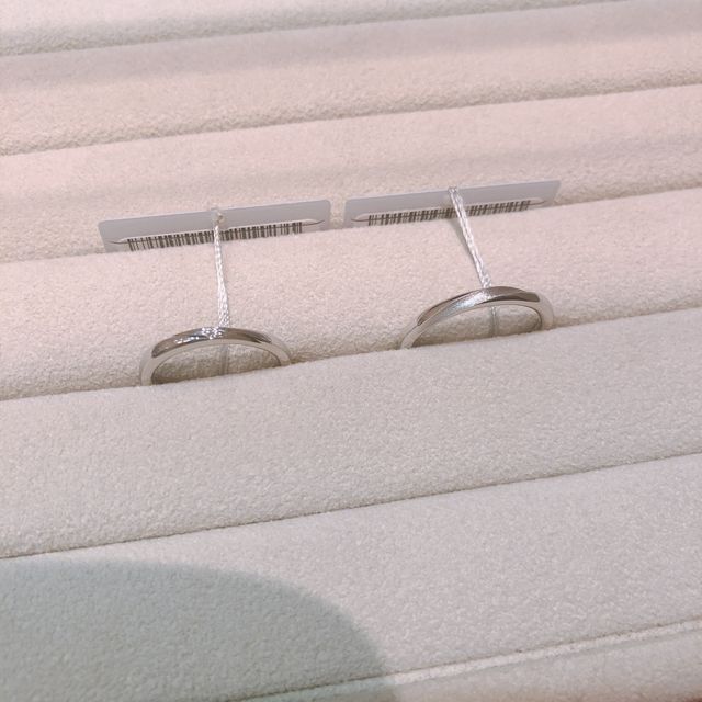 それぞれが気に入った指輪を選びました。