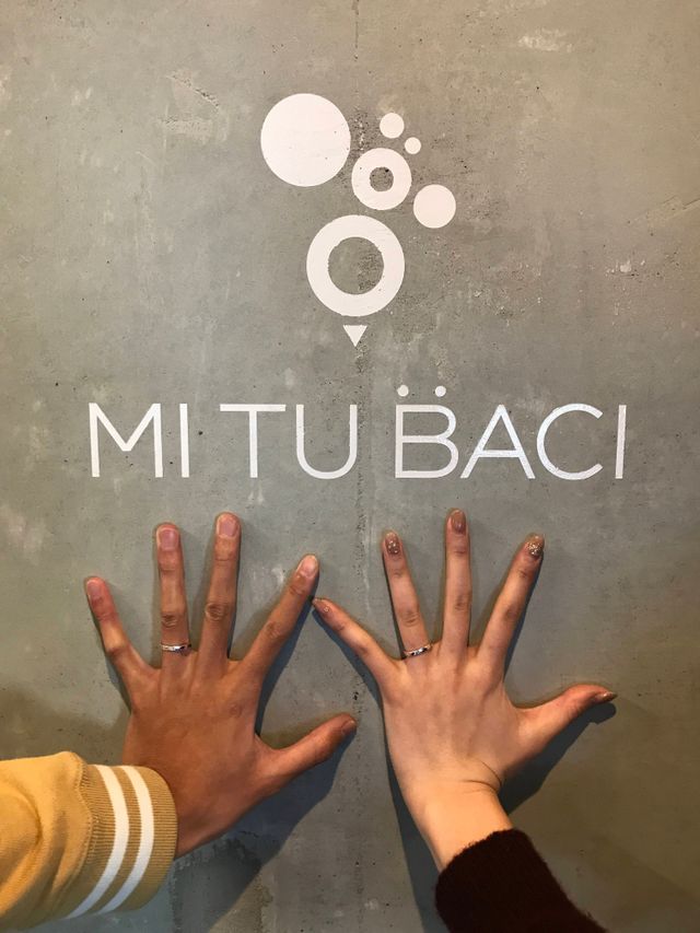 フォトジェニックな壁で完成後の一枚