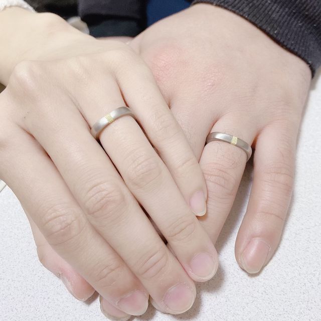 メールオーダーでも、要相談でグリーンゴールドを使用出来ました