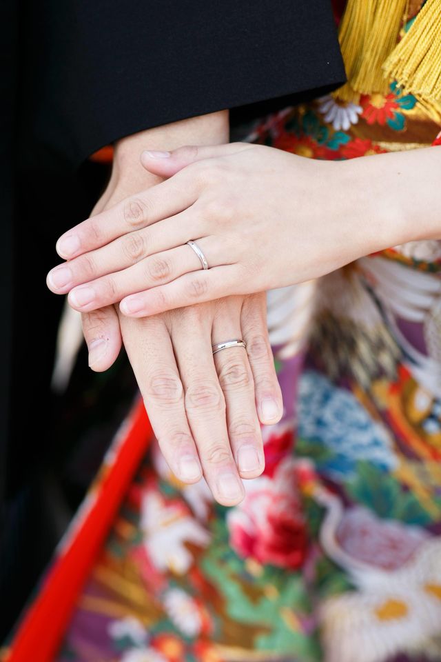 前撮りの際に撮りました。