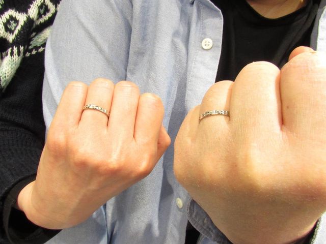 結婚20周年にとても素敵な指輪か見つかりました！