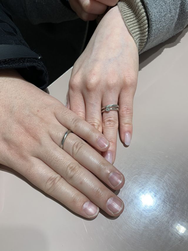 結婚指輪と婚約指輪