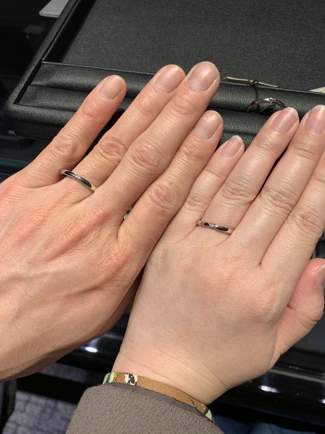 試着させていただいた時の写真です。