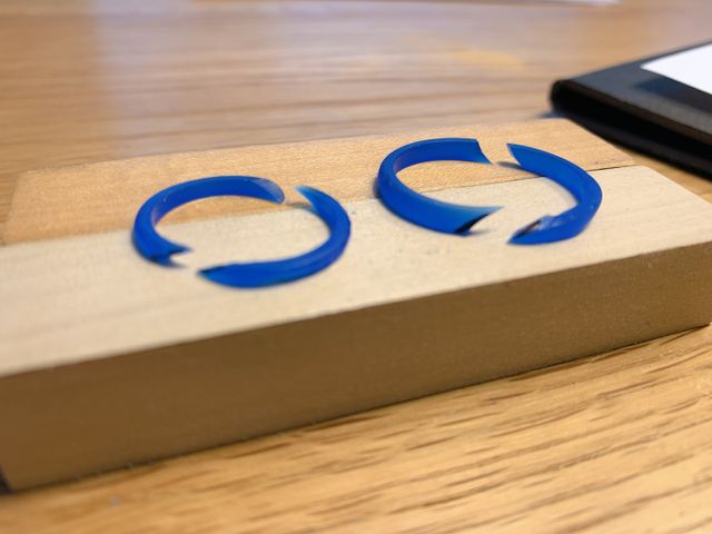 色の境目を斜めにしたい！との無理めな要望もこのように