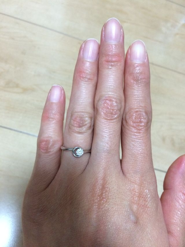 着用写真です。