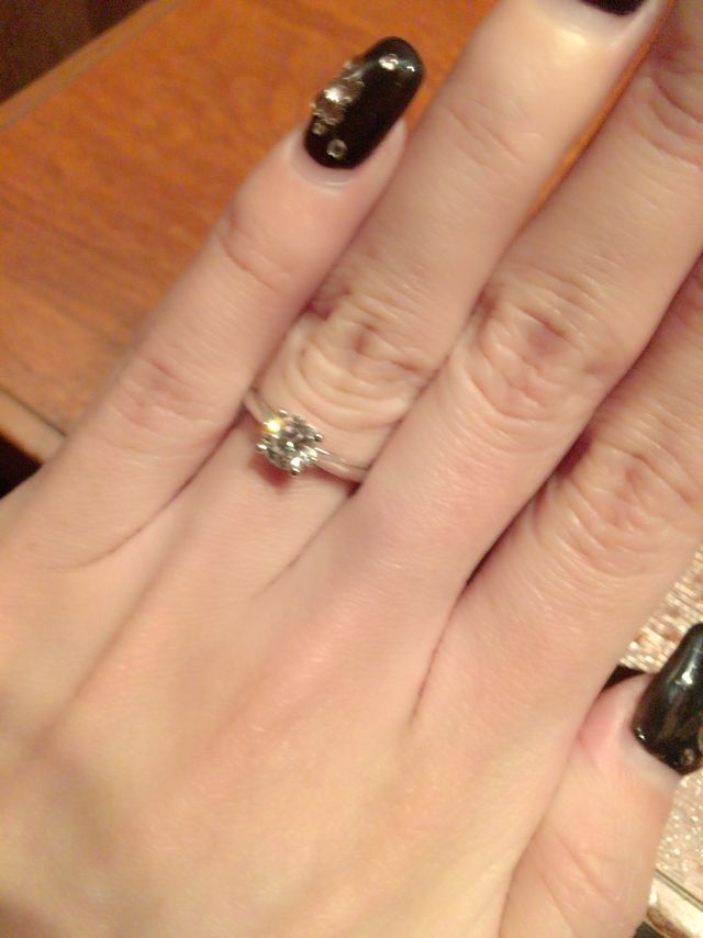 店員さんにも指輪にも大満足です♪