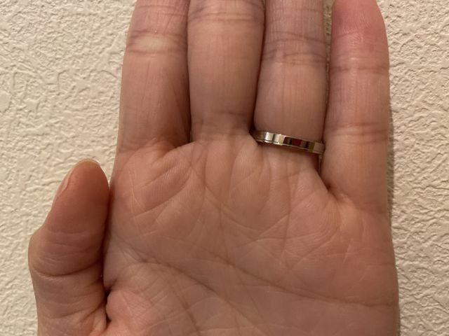 手のひら側からの写真です。