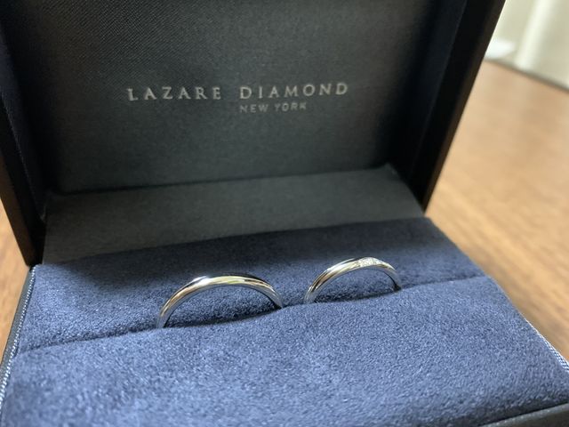 ペアリングでさりげなくお揃い感があります。