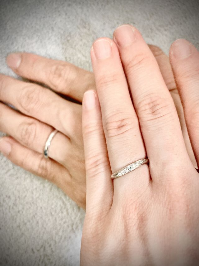 室内での着用写真です！