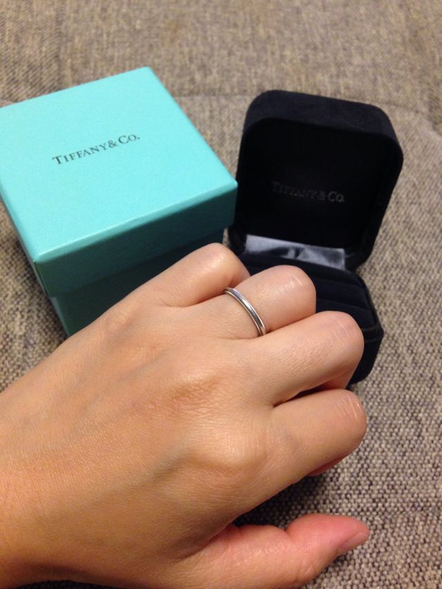 結婚指輪です。