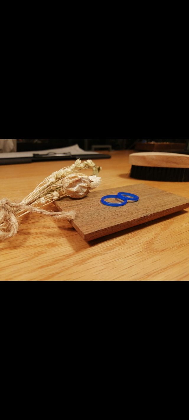 ワックスを削り終わった後の写真です。