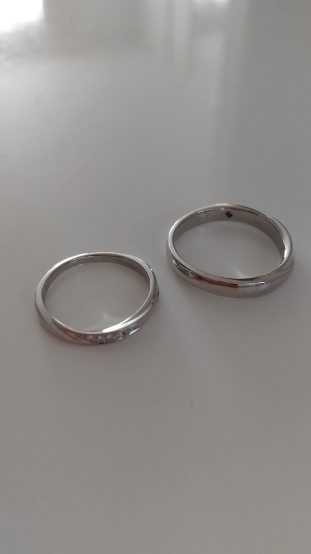 2人で出かけるときだけ着けます