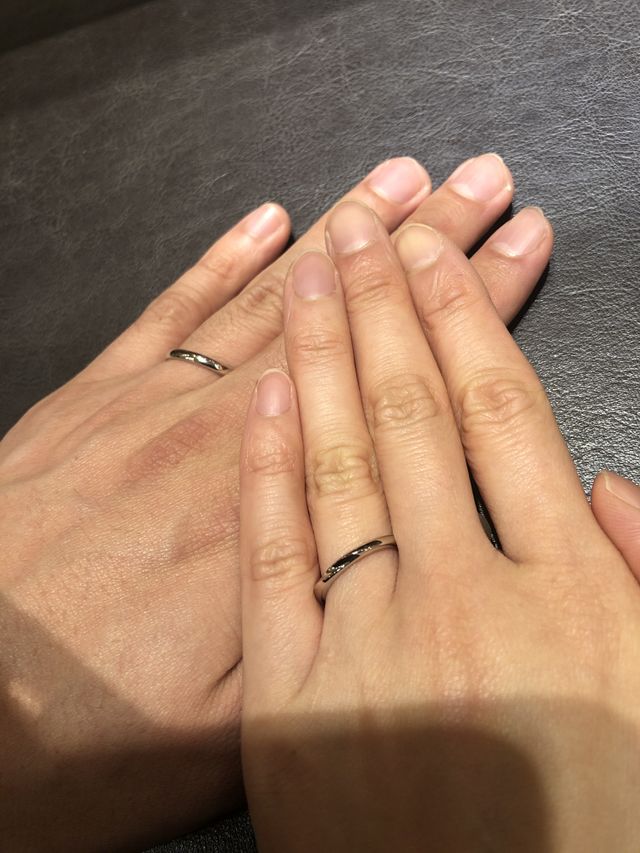 シンプルな指輪です