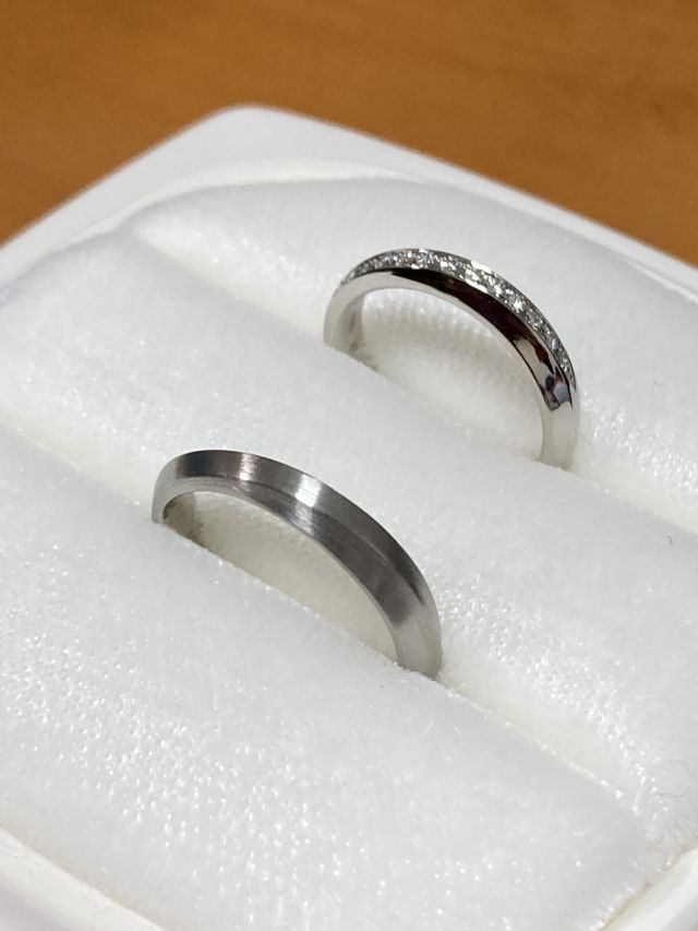 彼のはマット加工してあります！