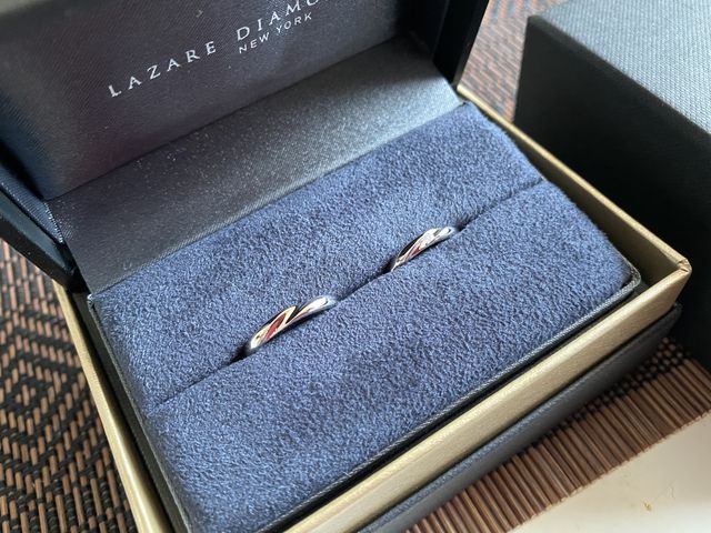 ダイヤは埋め込まれているのでひっかかる心配もありません。