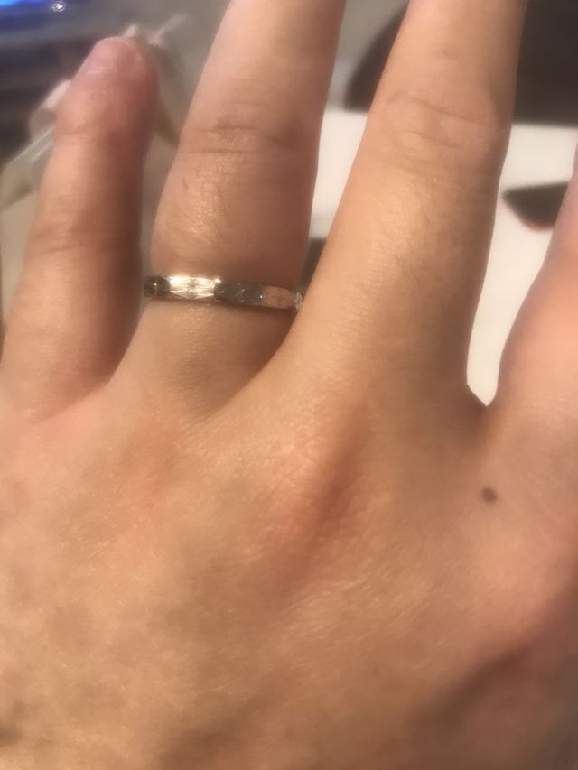 加工のみでのこの輝きがとても気に入りました！