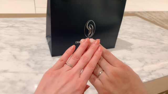 とても素敵なリングに大満足です。