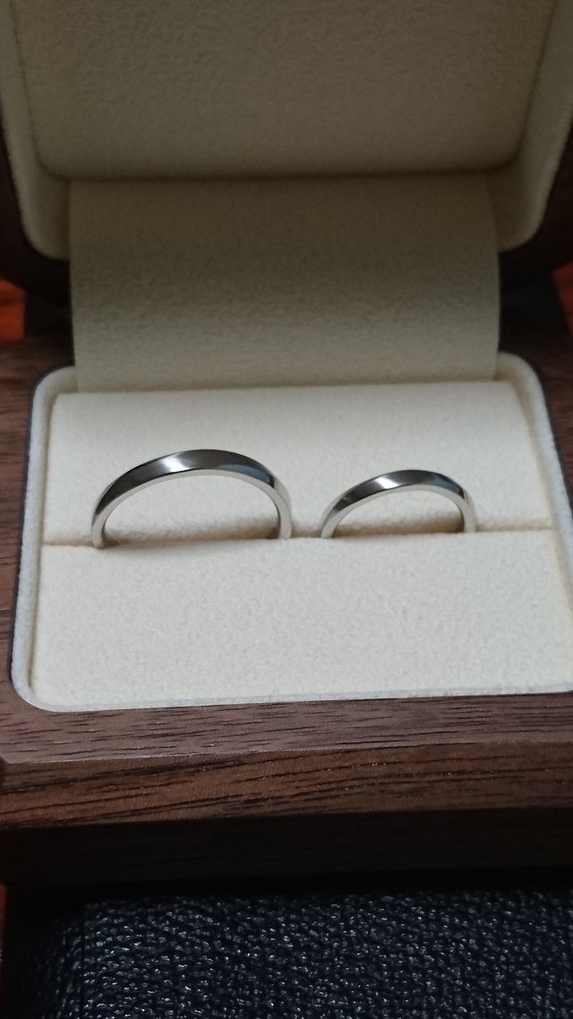 結婚指輪です