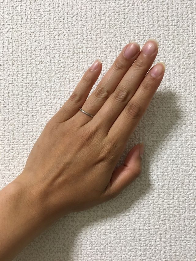 結婚指輪です
