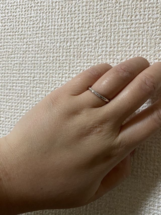 着け心地はスルッとしていて違和感がありません。