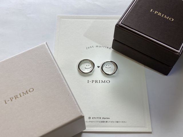 素敵な台紙をいただきました♪可愛くって思わずパシャリ✨