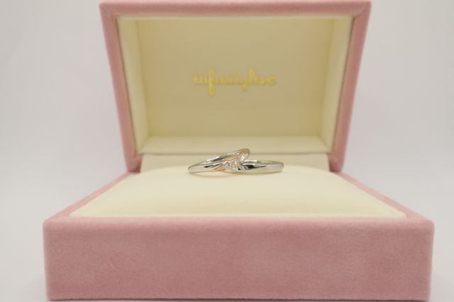 それぞれに合ったデザインの指輪にして頂きました。