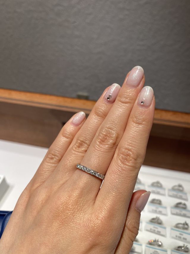 OR Eternity０９の結婚指輪です