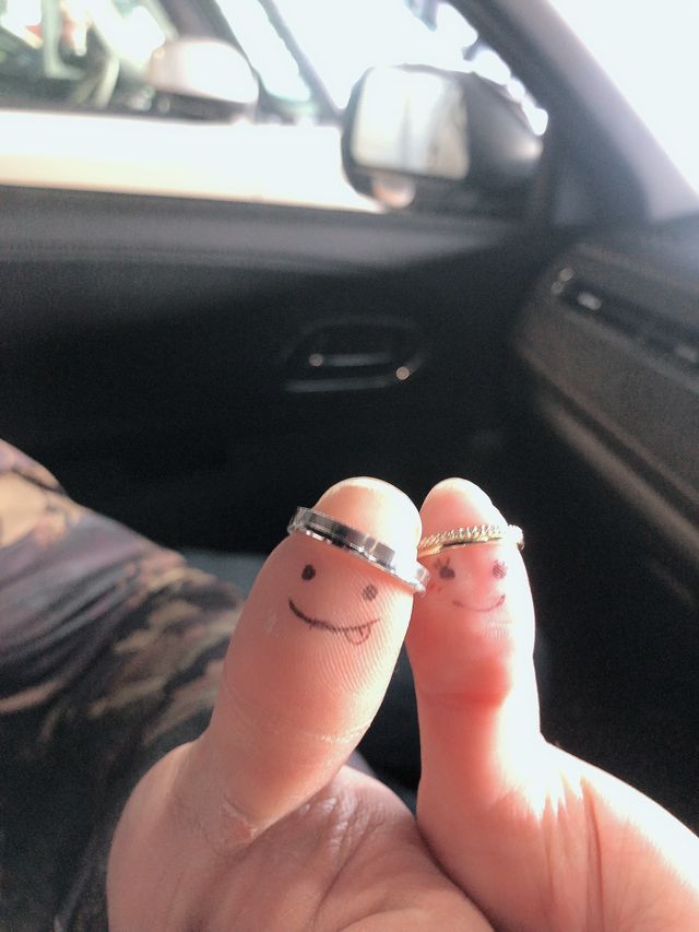 色違いも私たちらしく
デザインもとても気に入っています。