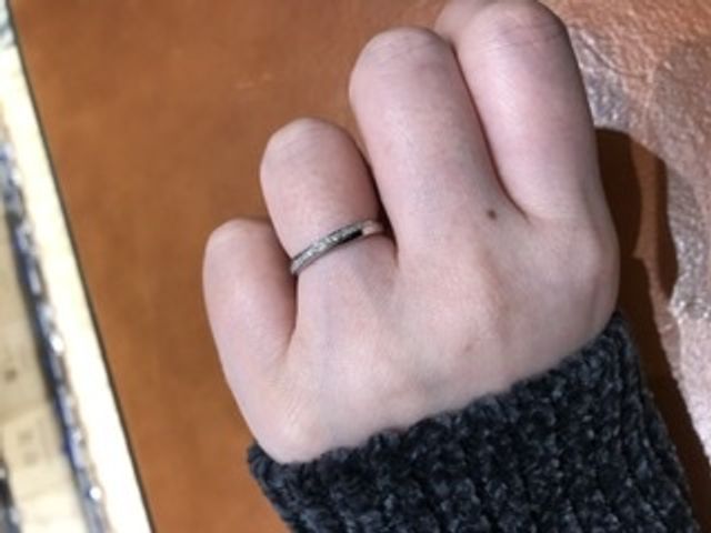 斜めのダイヤモンドが綺麗