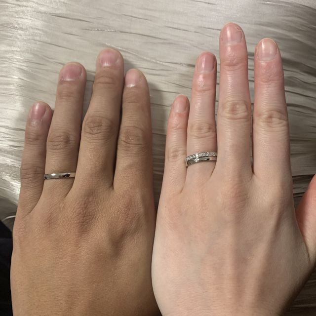 結婚指輪と婚約指輪