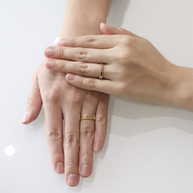 指輪着用時