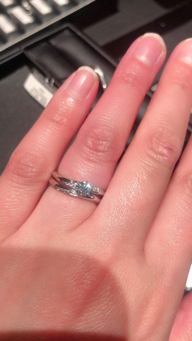 セットリングをつけた際です