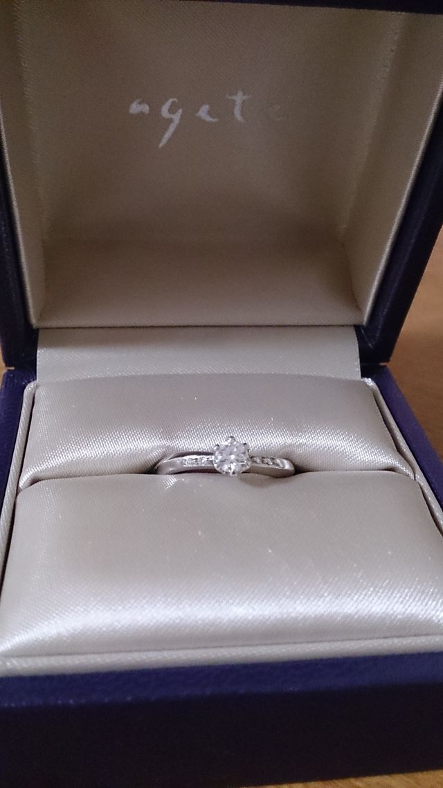 アガット＊婚約指輪