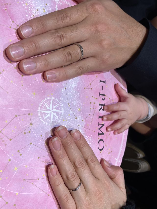 コロナ渦の結婚妊娠出産で作れなかった結婚指輪をやっとゲット!