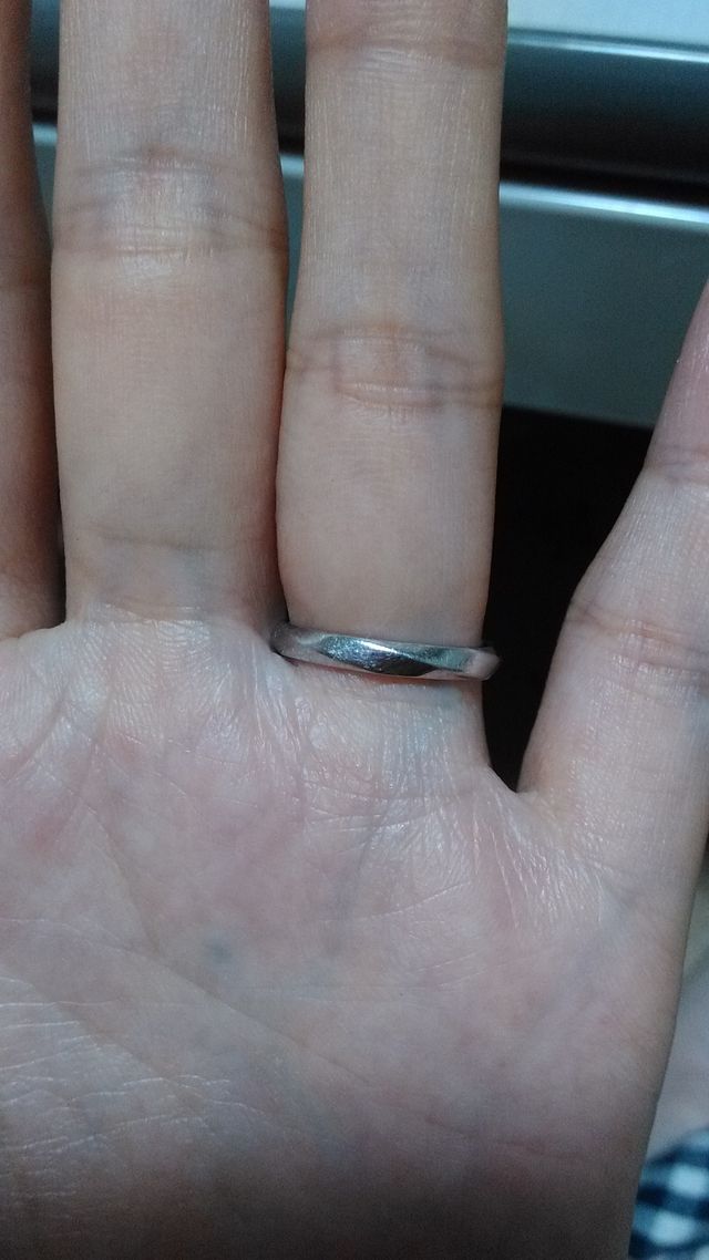 裏側　全体的にねじりのカット