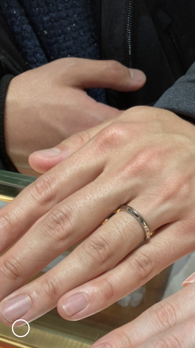 旦那さんお気に入りの指輪