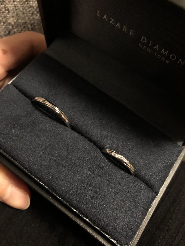 リングのみ、箱の状態