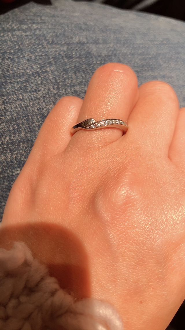 ダイヤモンドがキレイ！