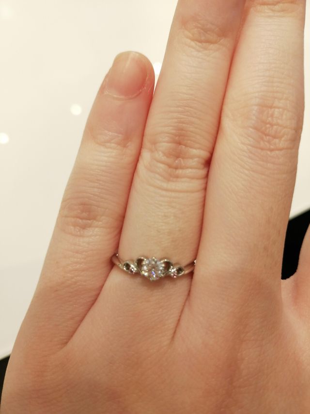 出来上がりを受け取りに来た時に撮りました
