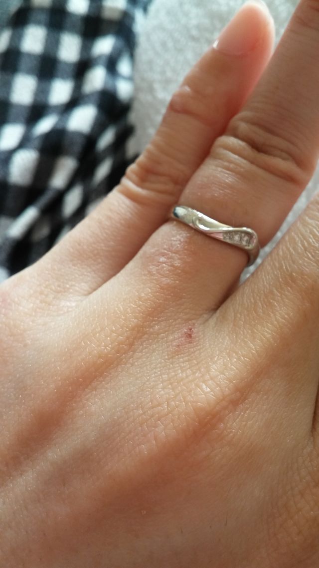 結婚指輪です。
