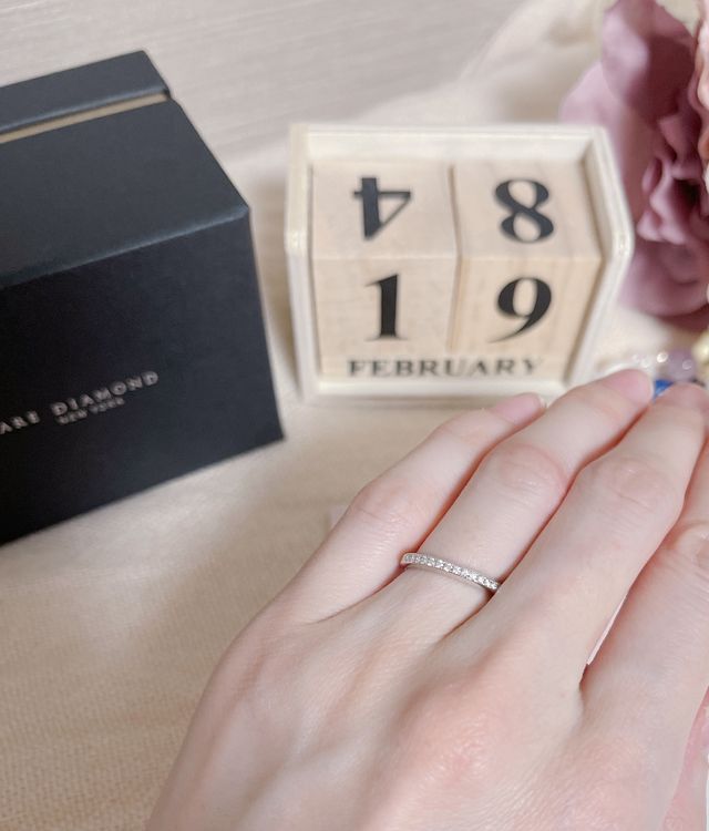 指輪のつけ心地もよかったです。