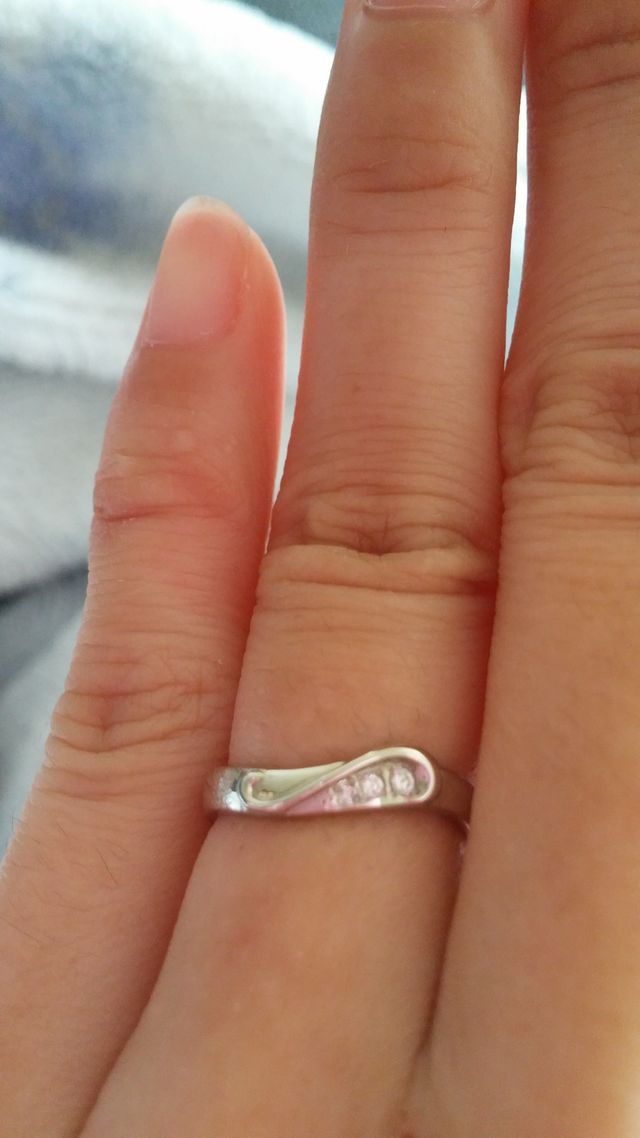 結婚指輪です。