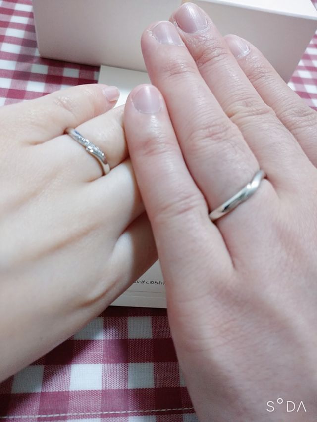 着けたらこんな感じです。