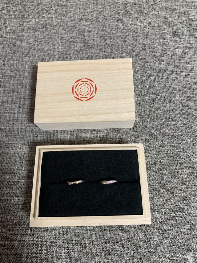 結婚指輪です